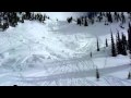 Steve breton set up an avalanche in bc