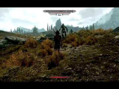What happens when Skyrim Guards fight Giants