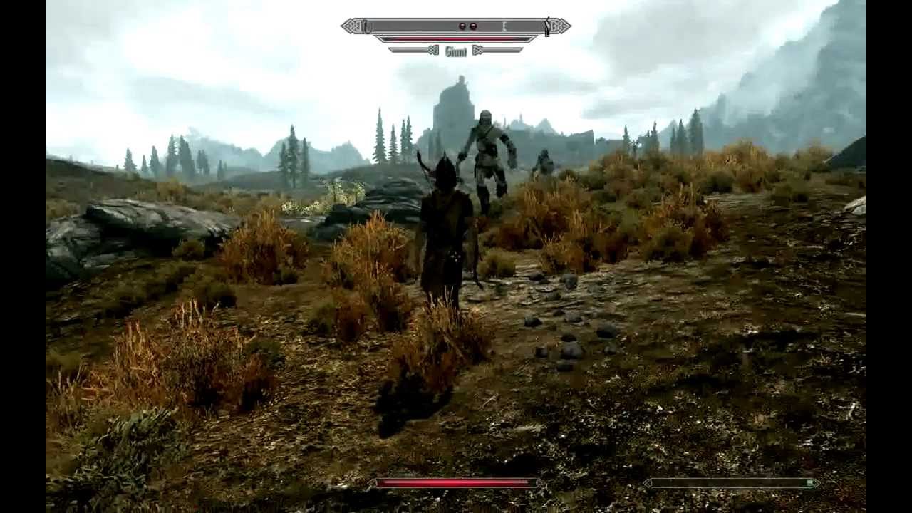 What happens when Skyrim Guards fight Giants