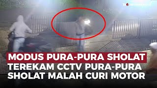 Berpura-pura Sholat, Pencuri Motor Beraksi di Masjid Saat Subuh | OneNews Update