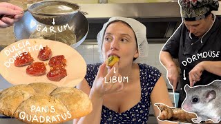 Eating *only* ANCIENT ROMAN food for 24 hours