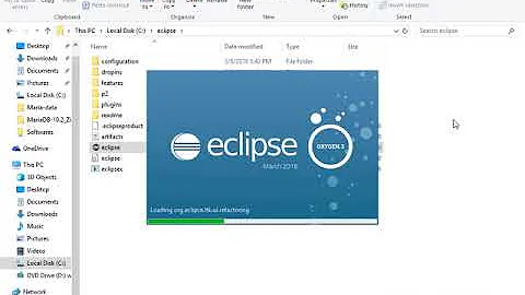 Eclipse Oxygen 3A Installation in Windows 10