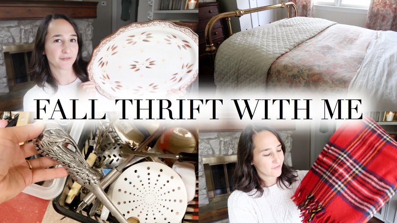 FALL 2021 Cozy Thrift Haul + Special Announcement!