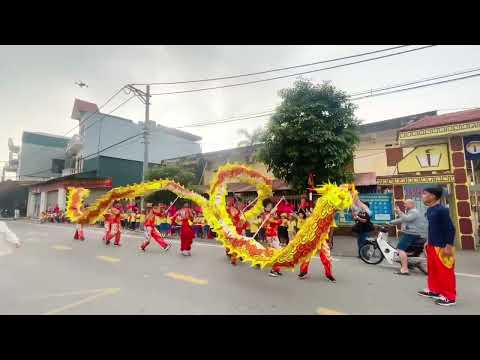 Hoạt động ngoại khóa hưởng ứng lễ hội truyền thống Đình thôn Chằm, xã Gia Lộc