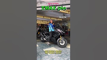 Yamaha TMAX 560 Seat Height Test 🔥 #darmamotor #yamaha #tmax #tmax560 #scooter #fyp