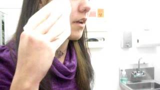 Cie Gets Her Septum Pierced.