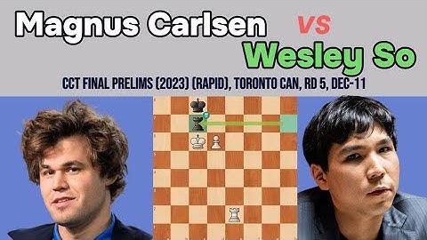 Magnus Carlsen vs Wesley So: A Stalemate in the Berlin Defense – CCT Final Prelims 2023