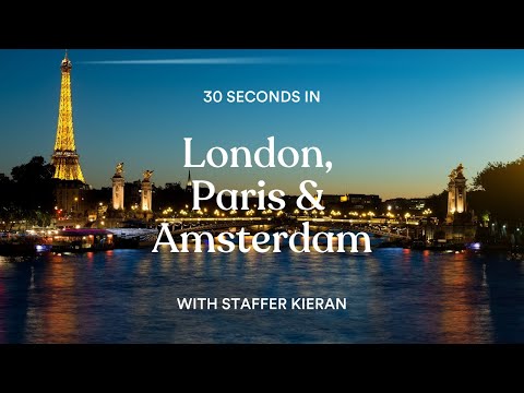 30 seconds in London, Paris & Amsterdam with staffer Kieran | EF Go Ahead Tours