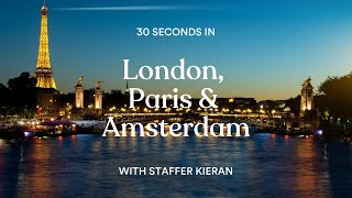 30 seconds in London, Paris & Amsterdam with staffer Kieran | EF Go Ahead Tours