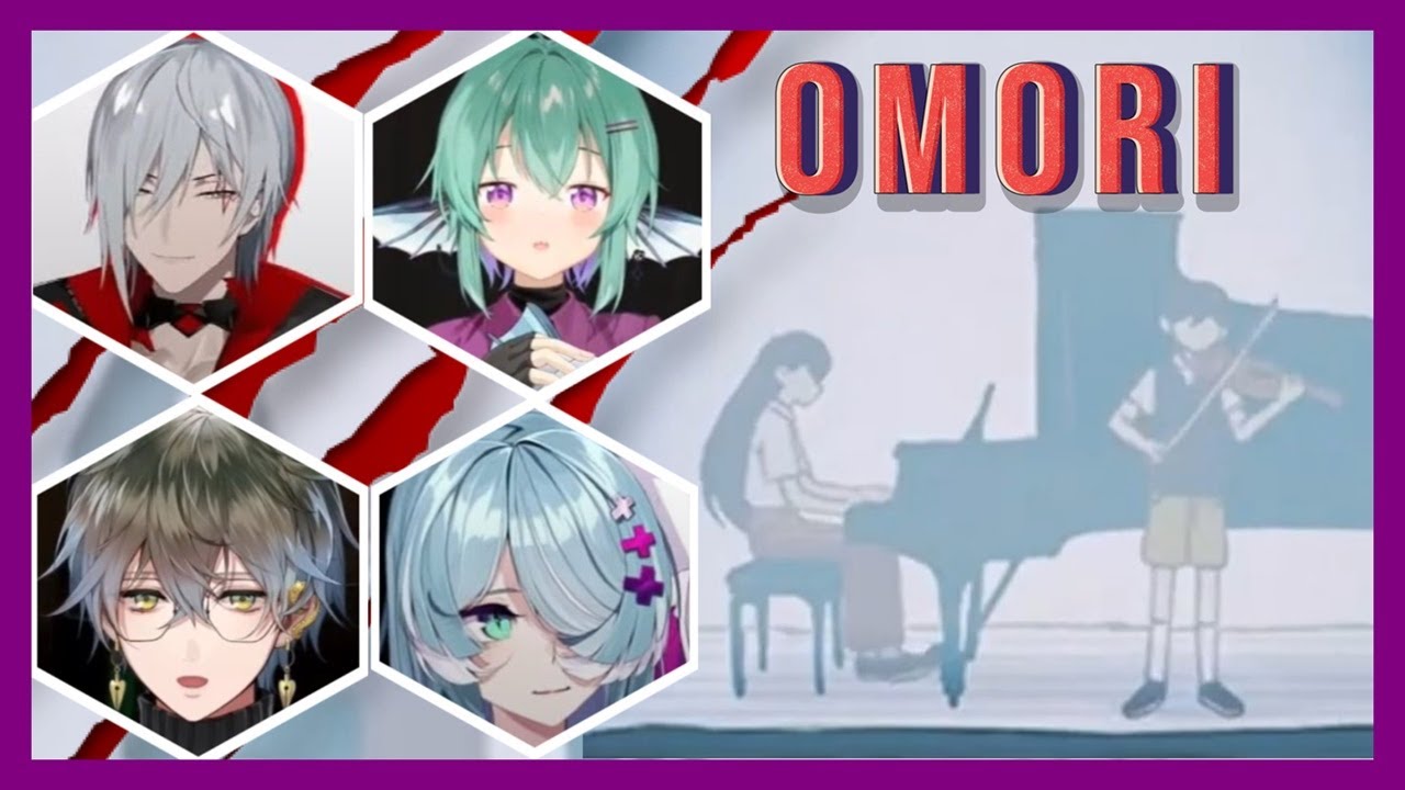 [𝙽𝚒𝚓𝚒𝙴𝙽 𝚁𝚎𝚊𝚌𝚝𝚜 Ep. 8] Vtubers Reaction to Omori's 