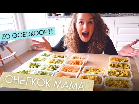 18 babyhapjes in 1 UUR?! Groentehapjes vanaf 7 maanden maken.