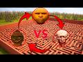 NEW TUNG TUNG TUNG SAHUR  VS SONIC TAPES VS SCP - 096 IN BIG MAZE In Garry's Mod!