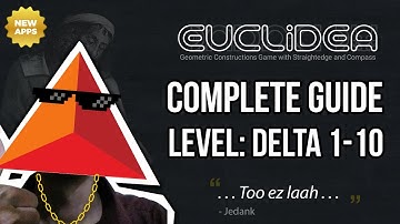 Euclidea Walkthrough - Gamma Level Complete Guide - Solution