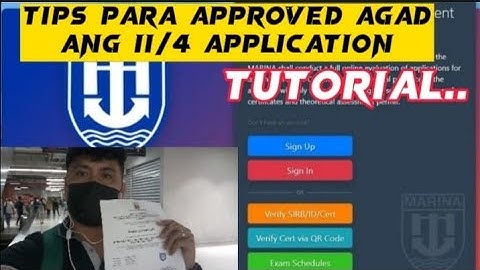 Paano mag appoint ng II/4 application sa marina mismo | Tips para approve agad!
