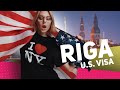 РИГА | Получила визу в США на 3 года | Консульство США в Латвии