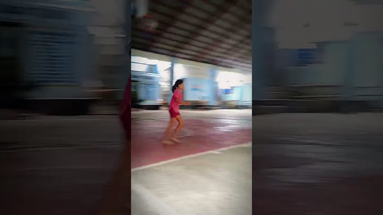 High Jumper Clears Bar, Falls Off Landing Mat