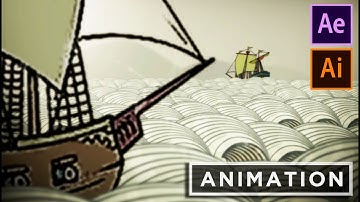 Waves animation / After Effects / Trapcode Form