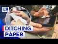 Customers calling out businesses for ditching paper receipts | 9 News Australia