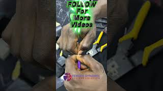 How to clip RJ45 Cable for internet or oo cameras #wireup #cablefree #cutcable  #internet #everyone