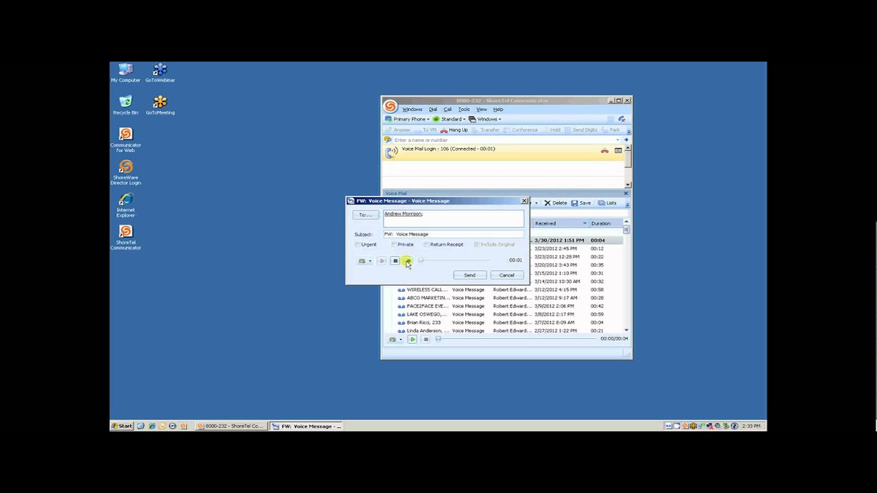 Communicator Windows YouTube