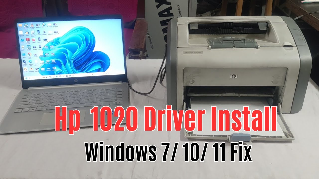 HP LaserJet 1020 Printer Installation Step-by-Step | Windows 10/11 Driver Fix Tutorial