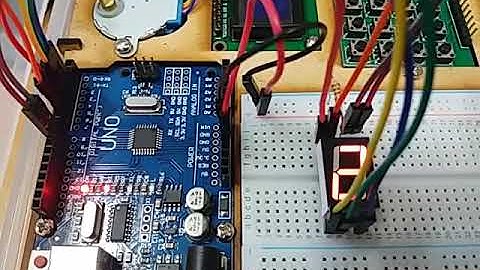 융합코딩 아두이노로 Seven Segment 구동하기