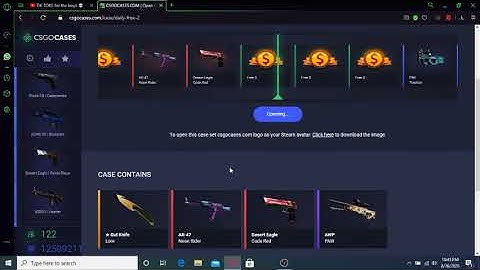 opening daily free cases in csgocases.com untill i get a knife pt.22