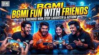BGMI Squad Fun 😎🔥 | Desi Friends, Epic Fights &amp; Full Entertainment!