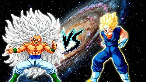 Goku SSJ Infinity Ultra V3 OP VS Super Vegito AI V3 OP in Jump Force Mugen