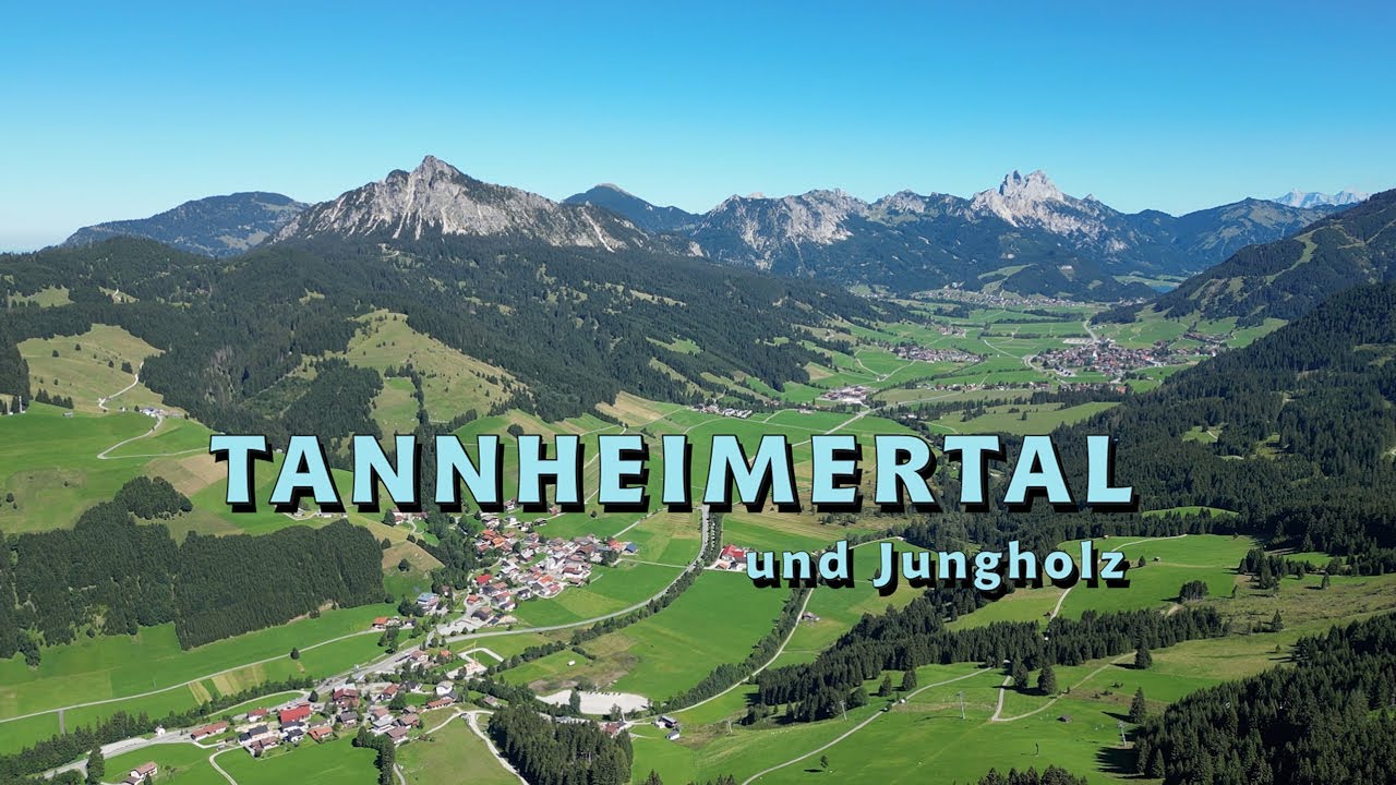 Das Tannheimer Tal von oben (Drohnen-Aufnahmen)