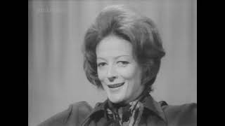 Personal Cinema - Maggie Smith (BBC)
In a programme first broadcast in 1970, Maggie Smith talks to Michael Aspel about her career and chooses scenes from some of her favourite films, including Way Out West, The Last Hurrah, On the Waterfront, Some Like It Hot and The Prime of Miss Jean Brody. Personal Cinema - Maggie Smith (BBC)