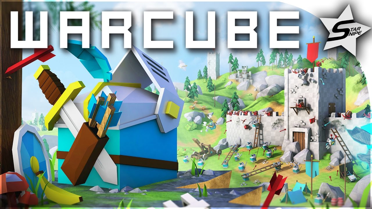 Warcube - I AM THE CHOSEN ONE, I AM WARCUBE! - Castles, Armies, Open World - Warcube Gameplay Part 1
