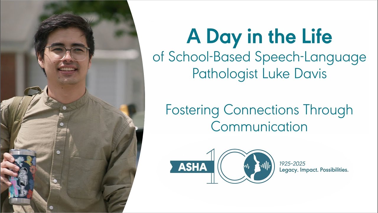 A Day in the Life of School-Based SLP Luke Davis: Fostering Connections Through Communication