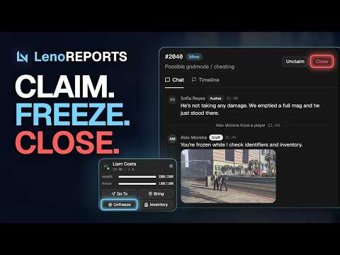 FiveM Report System: From Gunshot to Closed Ticket | LenoReports