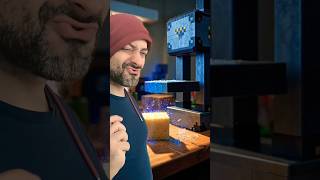 I Crushed A Sponge In The Mechanical Press And This Happened