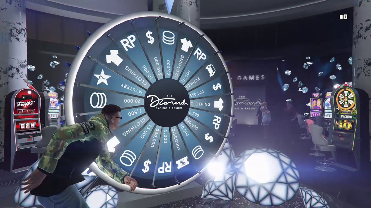 Winning The Lucky Wheel Podium Car on GTA 5 YouTube