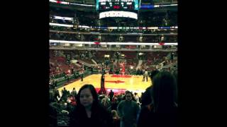 Entering the United Center