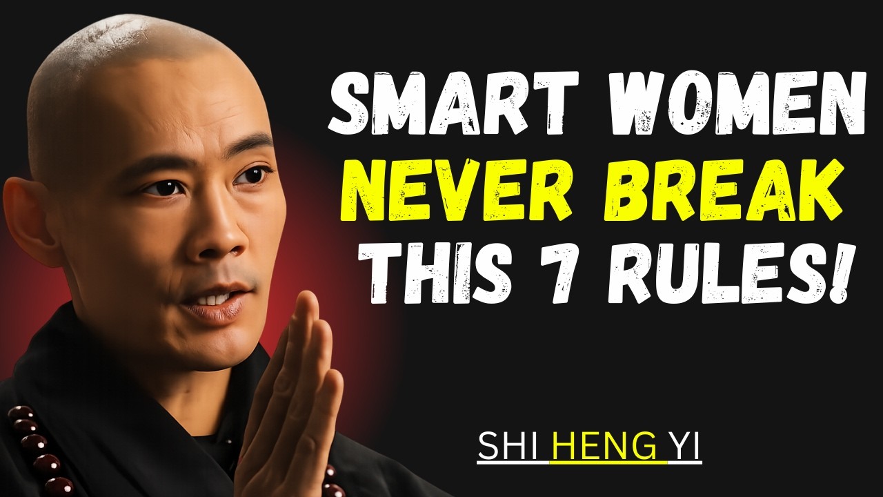 Smart Women Follow These 7 Rules | Powerful Life Lessons by Shi Heng Yi
