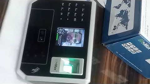 Biomax N-Ultraface How to enroll user.