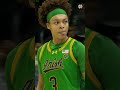 Just a reminder…Hannah Hidalgo is THAT girl ☘️#goirish #shorts