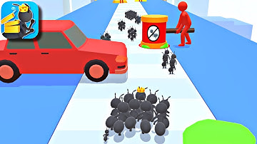 Tiny Rush 3D🐜👑 Gameplay Walkthrough Part - 64 (iOS,Android) All levels