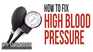 How To Fix High Blood Pressure Naturally