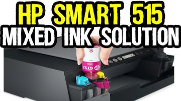 How To Empty Ink from HP Smart Tank 515? hp smart tank 515 ink flush