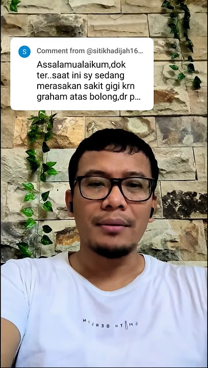 Gigi sakit sudah minum obat tidak sembuh, diapakan??