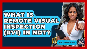 What Is Remote Visual Inspection (RVI) In NDT? - How It Comes Together