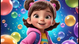 Rainbow Bubble Song – Guess Which Pops First | Fun Bubble Nursery Rhyme for Kids | Colorful
