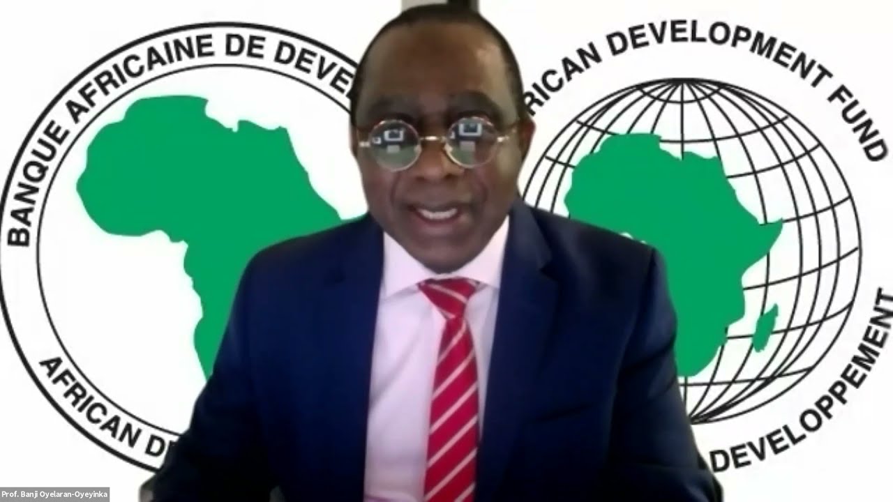 Still from Keynote Speech: Prof. Banji Oyelaran-Oyeyinka, Re-igniting Africa's industrialization