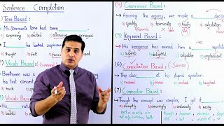 English Lect#8 | MDCAT | Sentence Completion