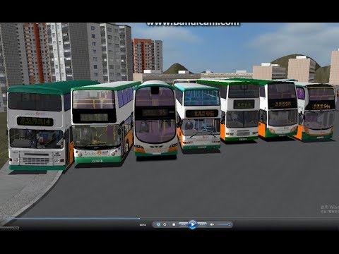 Nursery Rhymes (26) Wheels On The Bus ( 新巴 兒歌 1 NWFB Buses in Hong kong) 新世界第一巴士 童謠 巴士的車輪 中,英文字幕 동요