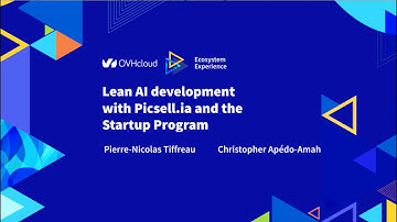 Lean AI development, with Picsell.ia and the Startup Program